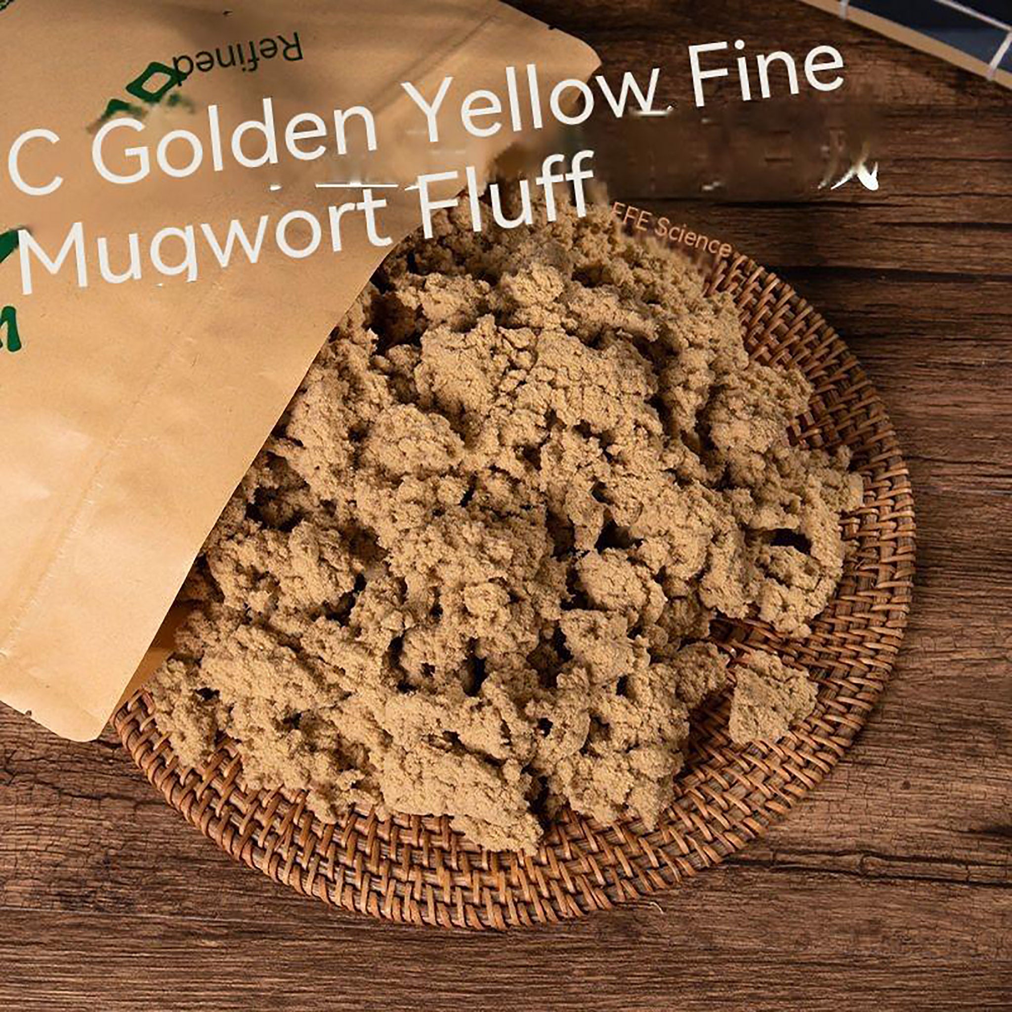 80:1 Golden-Ratio Moxa Wool – it takes 80 pounds of mugwort to produce 1 pound of moxa wool