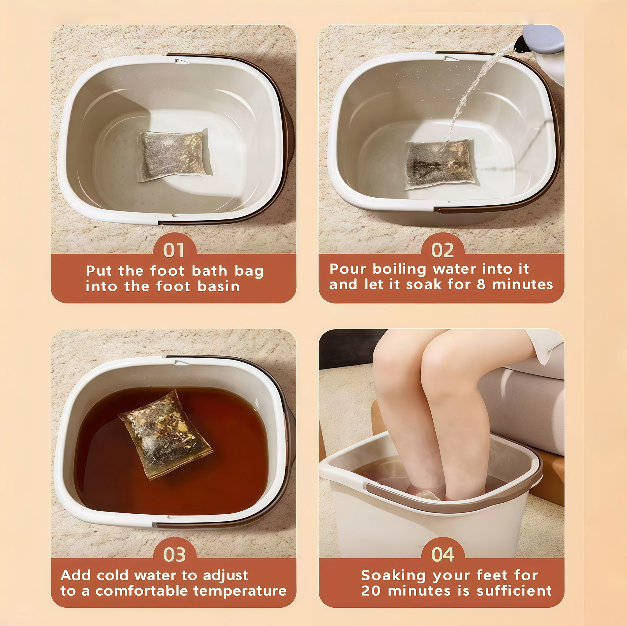 Chinese Mugwort Foot-Soaking Pack
