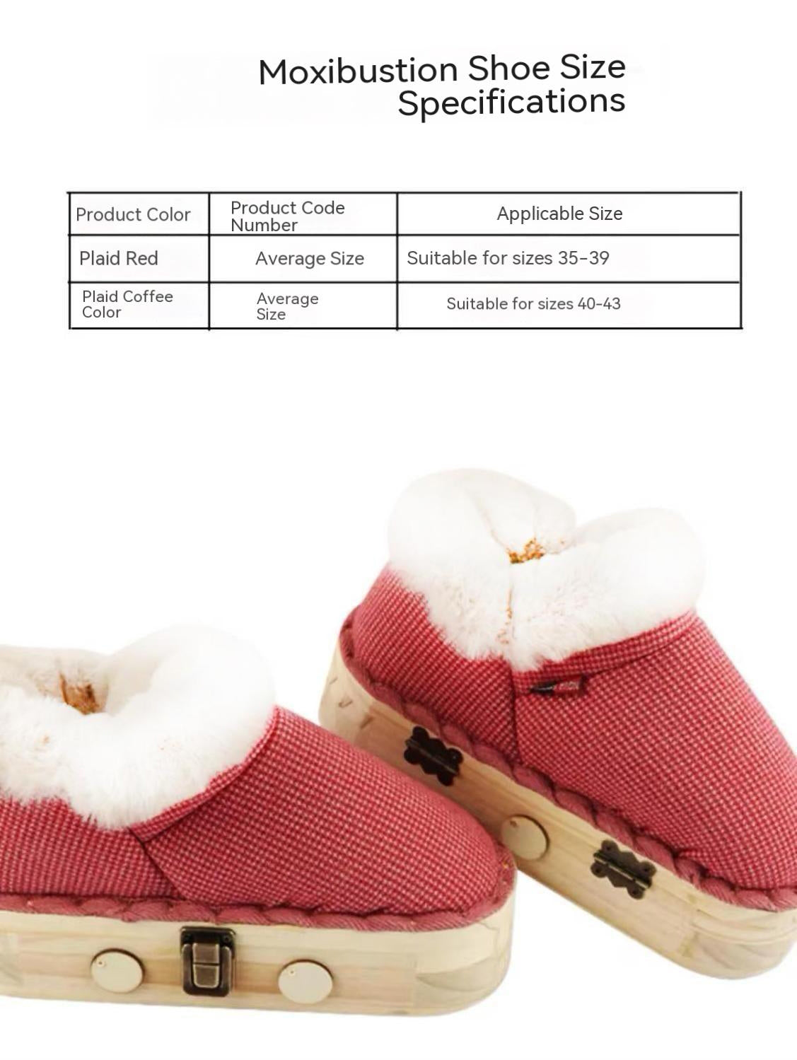 Moxibustion Shoes & Moxa Stick Box - Winter Foot Warming Essential, Adjustable Temperature Moxibustion Boots for Men & Women, Portable Mugwort Heat Therapy Tool (Brown, 7-8.5)